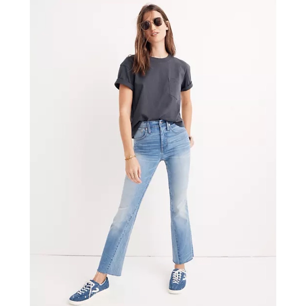 Madewell Cali Demi-Boot Jeans: Inset Edition